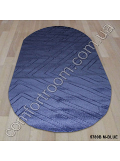 Килим Tuna 5789b blue Овал